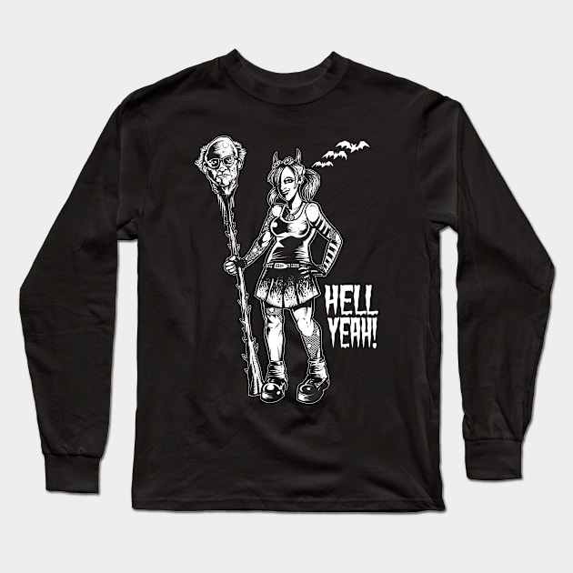 Hell Yeah! Long Sleeve T-Shirt by wildsidecomix